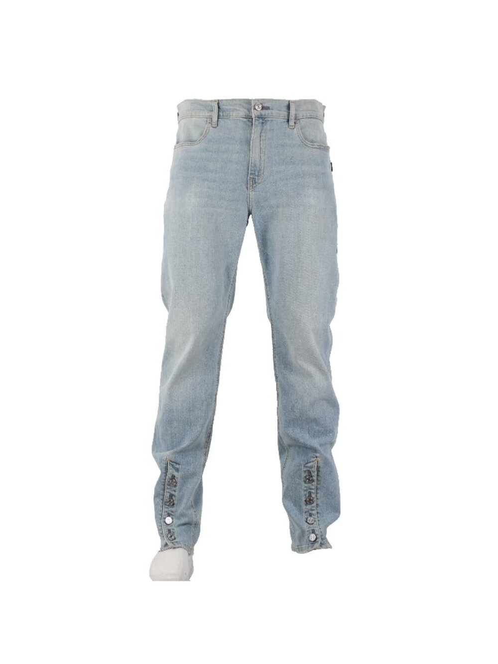 Shane Gonzales Jeans Midnight Studios Sz 33 x 33 Blue Denim Cotton Elastane Jean
